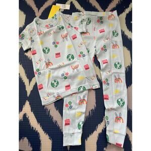 🌱ORGANIC🌱 Baby Gap | Earth Graphic PJ Set  Sz 3yrs - +Loving Kindness Everyday